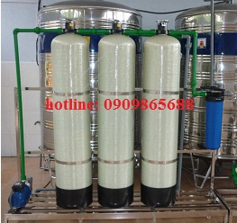 Hệ thống cột lọc Composite xử lý nước nồi hơi
